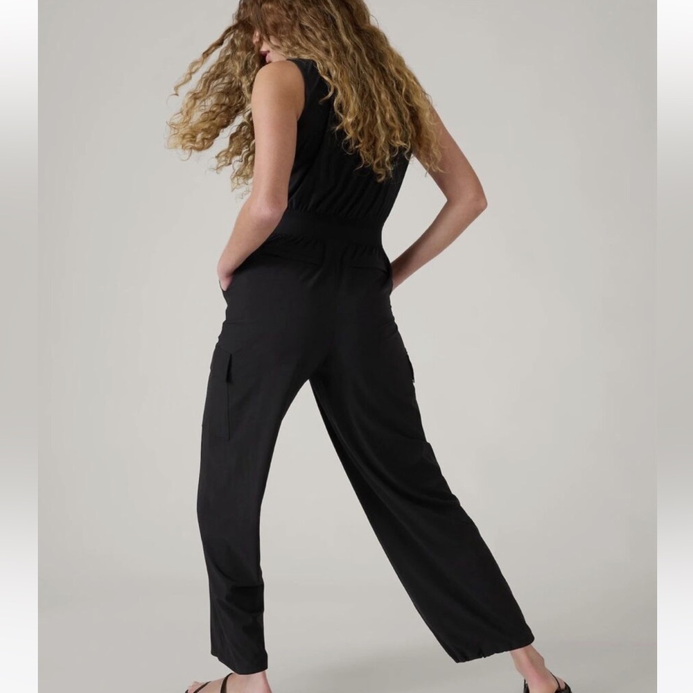 Athleta  Brooklyn Utility Jumpsuit - Picture 3 of 8